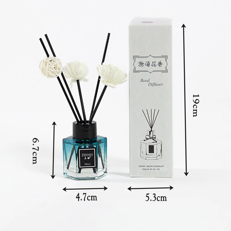 Fireless Reed Diffuser Hilton 50ml Shangri-La Hotel Aromatherapy Difuser Essential Oil Suit Air Freshener Car Home Fragrance