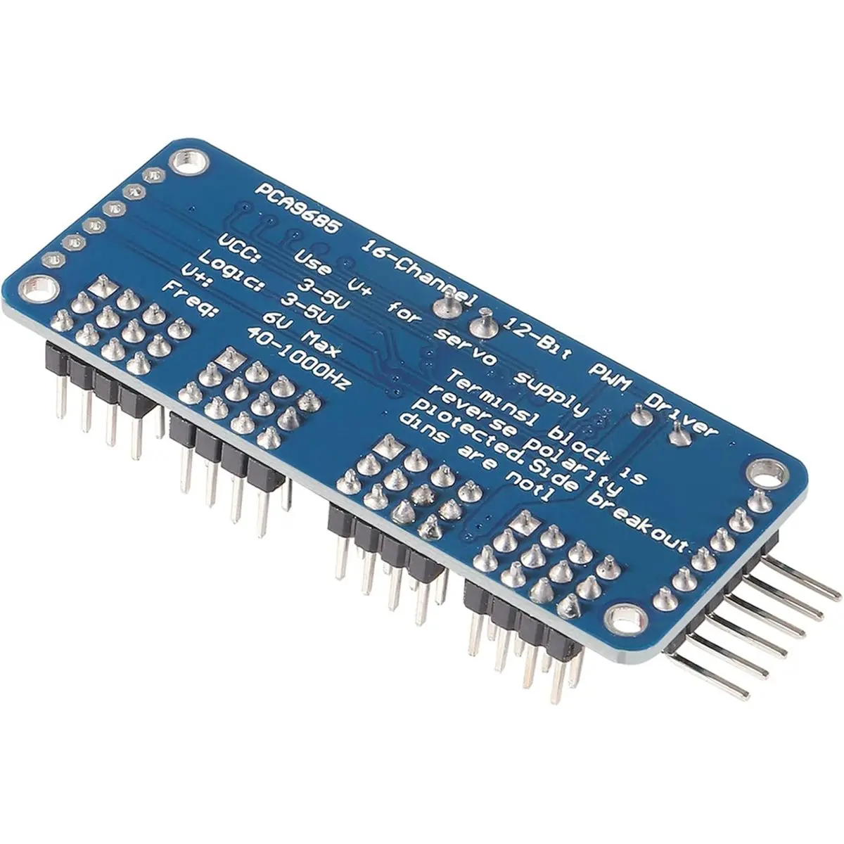 4pcs PCA9685 16 Channel 12 Bit PWM Servo Motor Driver Board IIC Module IIC Interface