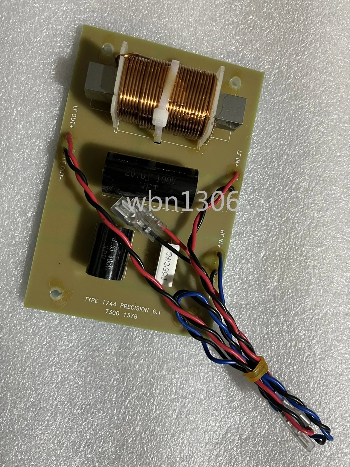 

Precision series frequency divider high and low speaker coaxial two frequency divider