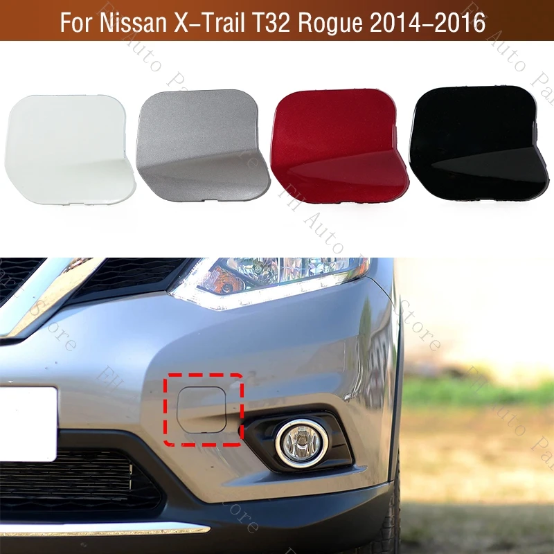 

Для Nissan Rogue X-Trail XTrail T32 2014 2015 2016, крышка переднего бампера, фаркоп, крышка прицепа, крышка с проушиной 622A04BA1A