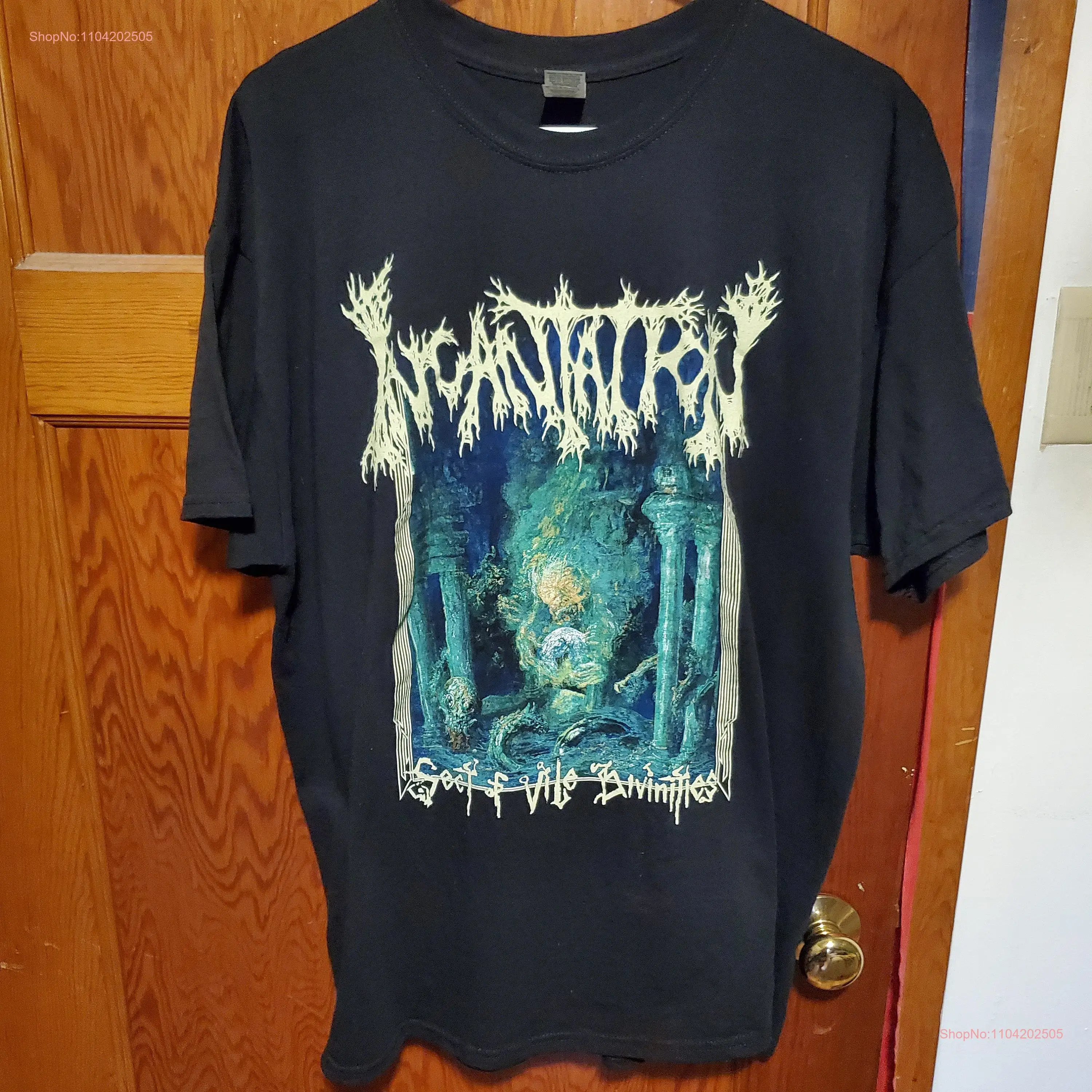 Incantation Sect Of Vile Divinities T Shirt long or short sleeves