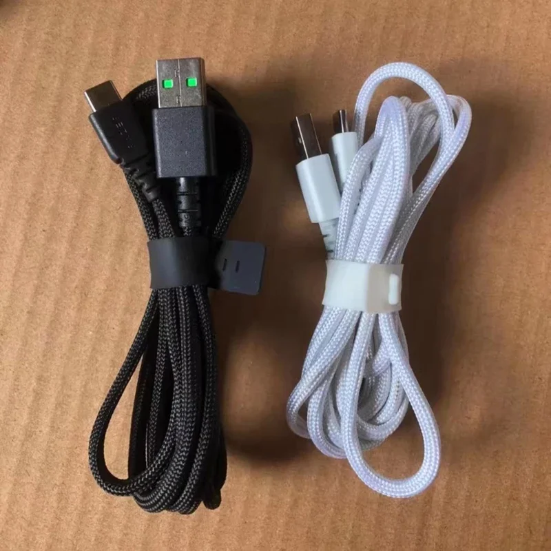 Cable de datos para ratón, cable de carga para Razer Viper V2 Pro/Deathadder V3 Pro/Basilisk V3 Pro/Naga V3 Pro, línea tipo C, 1 unidad