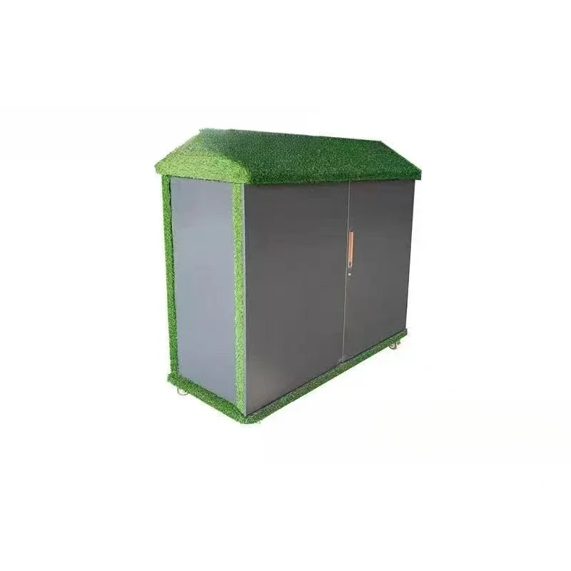 

Kindergarten cabinet outdoor children's toy storage teaching aid cabinet rain protection