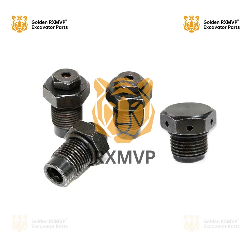 Excavator Accessories Crushing Hammer Nitrogen Gas Valve Nozzle Nozzle Nozzle Exhaust Screw And Gas Valve Excavator Parts