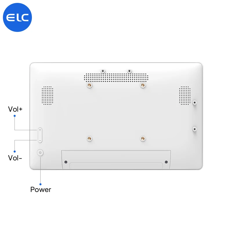 Wall Mounted 14 Inch Touch Screen RK3588 Android 12 Android Display Advertising Tablet With POE NFC view 6