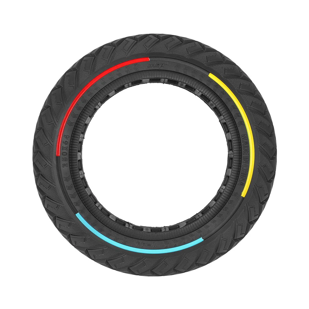 Solid 10 Inch Tire for For xiaomi For 4Ultra Electric Scooter Designed for Optimal Grip and Stability on Rough Terrain