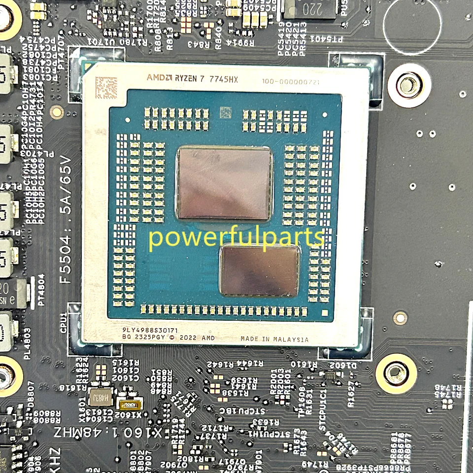 213259-1 For Dell Alienware M18 R1 Motherboard 0P9TF1 R7-7745HX