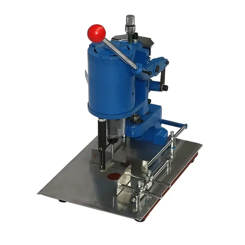 

220v Electric Electric Tag Hole Puncher Heavy Duty Single Hole Plastic Bag Puncher Manual Photo Album Recipe Puncher Automatic C