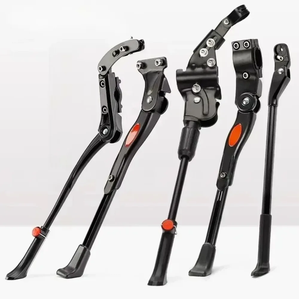 24/26/27.5/29/700C Adjustable Mountain Bike Support Side Rear Parkingrack MTB Road Bicycle Kick Stand Aluminum Kickstand view 4