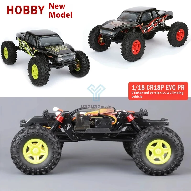 Hobby Plus 1/18 Cr18p Evo Pro Enhanced Rc Cars Professional Grade Remote Control Climbing Car Boy Remote Control Car Toy