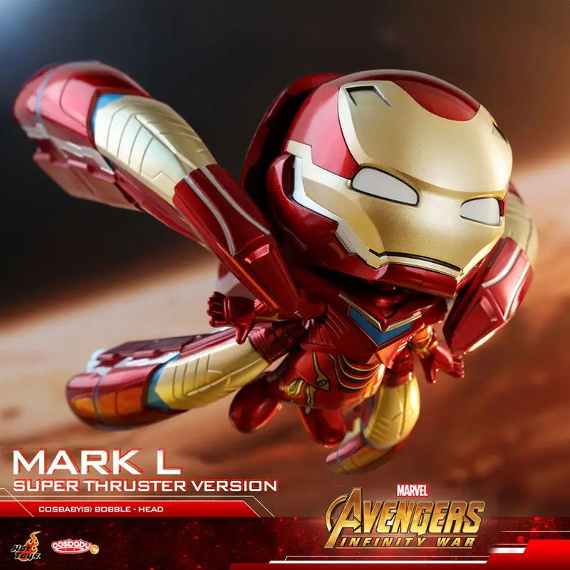 

Marvel Avengers Iron Man MK50 Cosbaby Jetpack Action Figure COSB547 Collectible Toy for Fans
