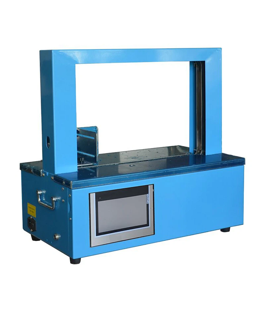 Small Automatic Strapping Machine, Strapping Machine, Vegetable Baler, Strapping Machine, Supermarket Baler, Opp Carton Fresh