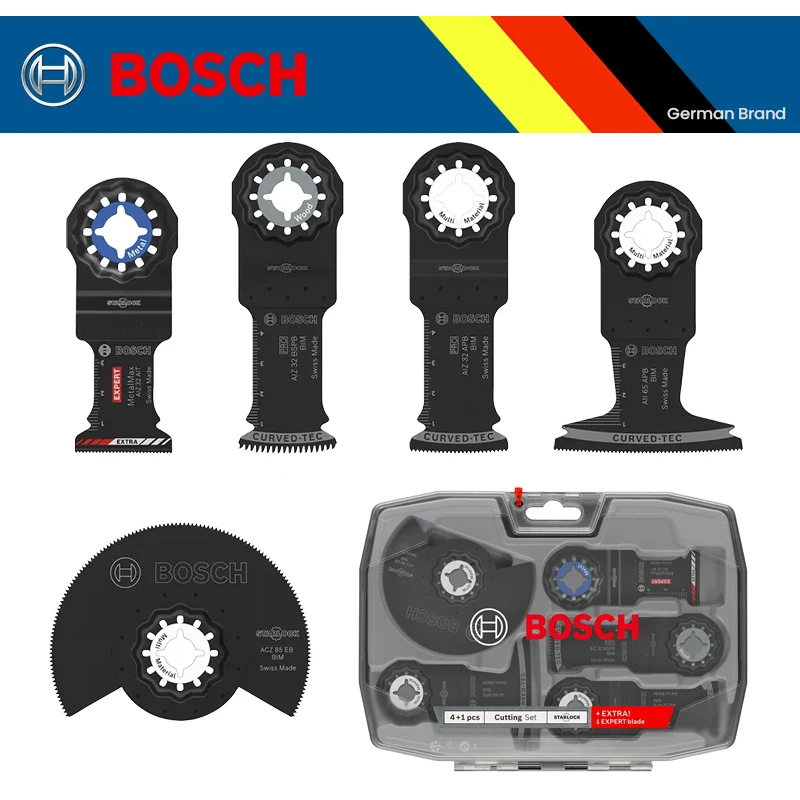 Bosch Saw Blade 5-Piece/Box Universal Saw Blade Oscillating Multi Tool Blades Straight Scale Multi Tool Cutting Wood Saw Blades