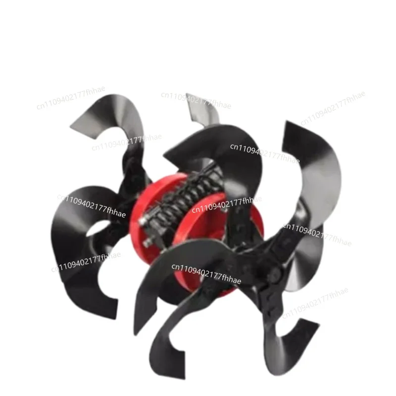 Lawn Mower Accessories Small Soil Lifting Wheel Trenching Head Lawn Mower Head