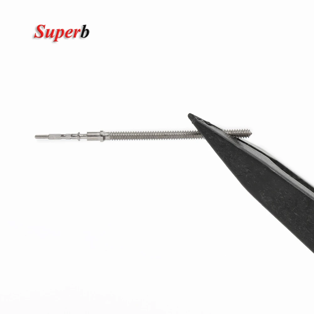 5pcs Genuine VK63A VK64 Watch Parts Crown Stem Modification Replace Parts Tool Watch Repair Winding Stem Fit to VK63 Movement