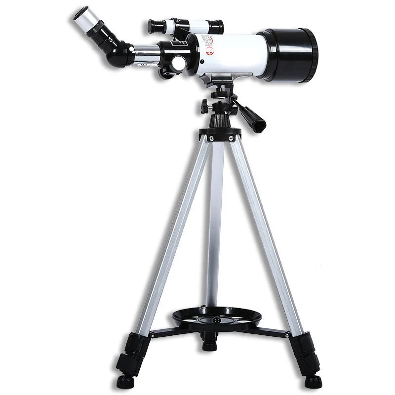 Télescope réflecteur astronomique professionnel 40070 en alliage d'aluminium, prisme BAK4, grossissement 15-233x, objectif 70 mm