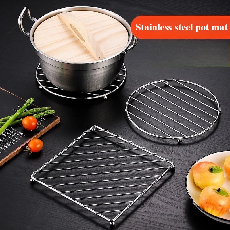 Kitchen Bold Pot Mat Pot Holder Household Heat Insulation Pad Anti-scalding Dish Mat Dining Table Mat Heat-resistant Casserole