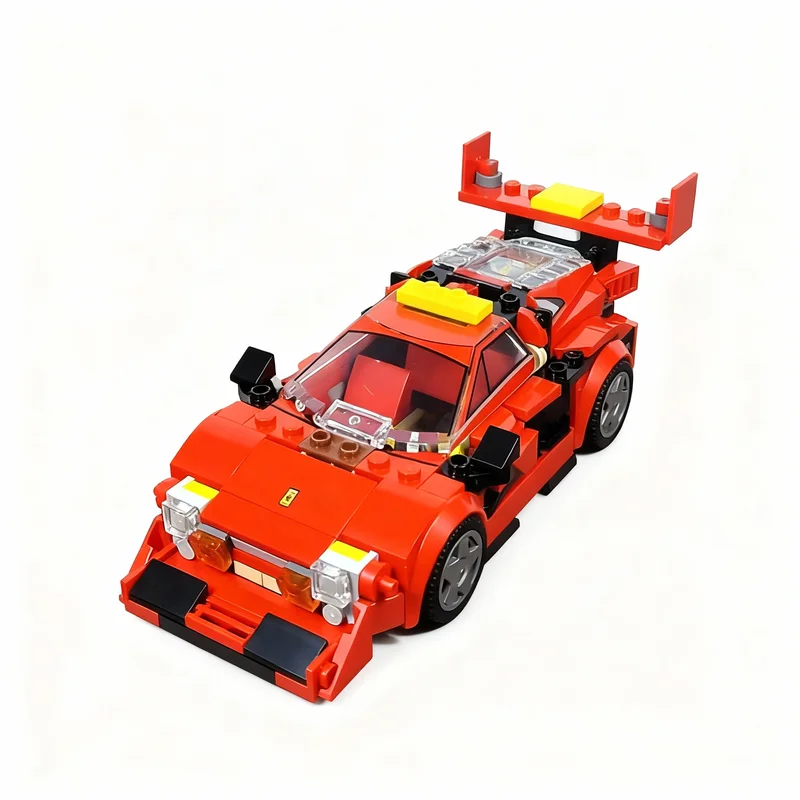 

281pcs MOC F40 Custom Alternate Build City Champions Model Building Blocks Construction Toy Christmas Gifts DIY Creative Idea