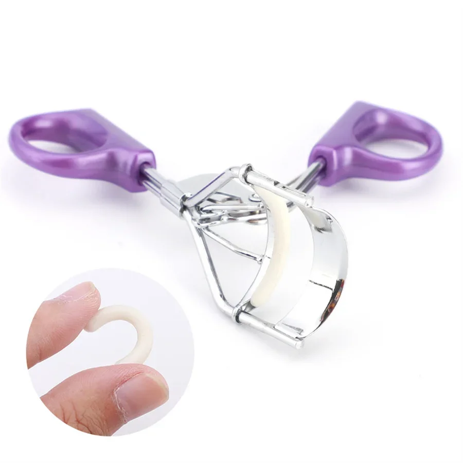 Stainless Steel Eyelash Curler Instant Ourling One Time Shaping Local Sun Steamed Rolls Curler Portable Eyelash Curler