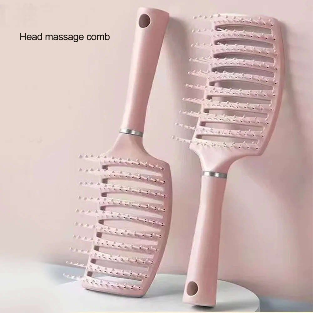 Hair Scalp Massage Comb Hairbrush Relief Stress Men Women Wet Curly Detangle Hair Brush For Salon Hairdressing Styling Hair Care