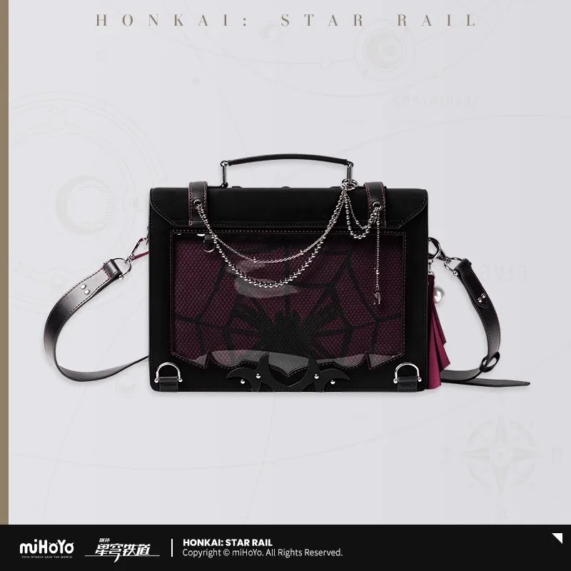 [Genuine] Kafka Handbag Honkai Star Rail Official Merch miHoYo Original Authentic Kafka Theme Impression Handbag File package ﻿