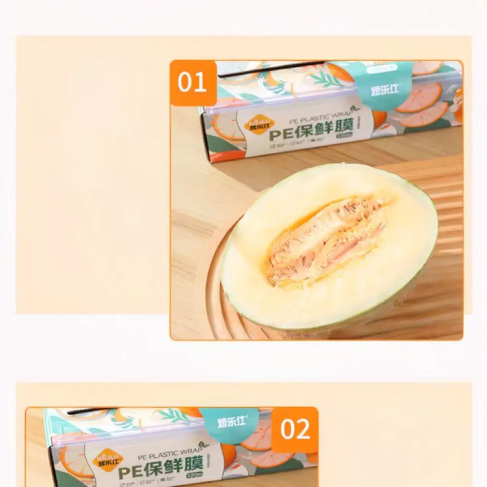 Wall Mounted Plastic Wrap Dispenser Kitchen Cutting Tool For Fresh Keeping Food Film Box Organizer Home Storage Accessories