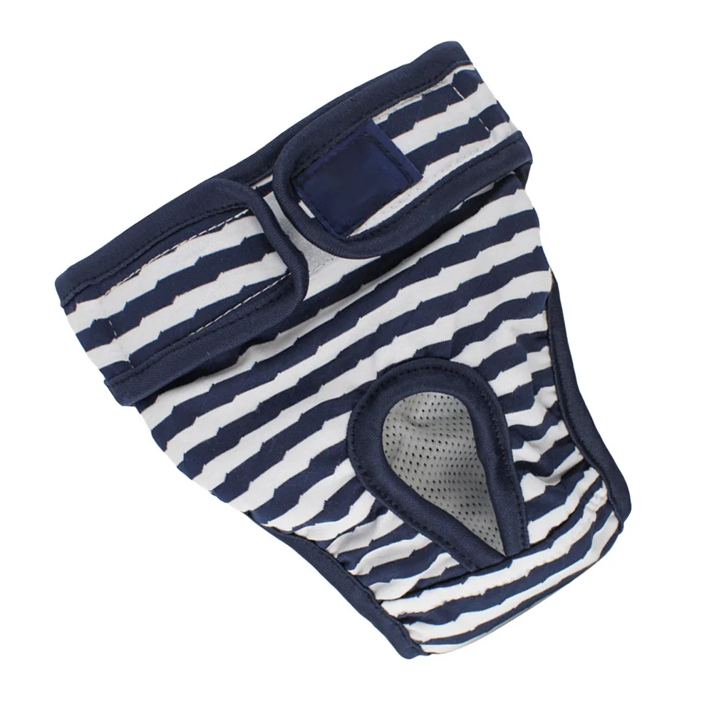 

1Pcs Puppy Physiological Pants Dog Diapers for Females Incontinence Protection Pet Clothes 2Xl Black Reusable Washable