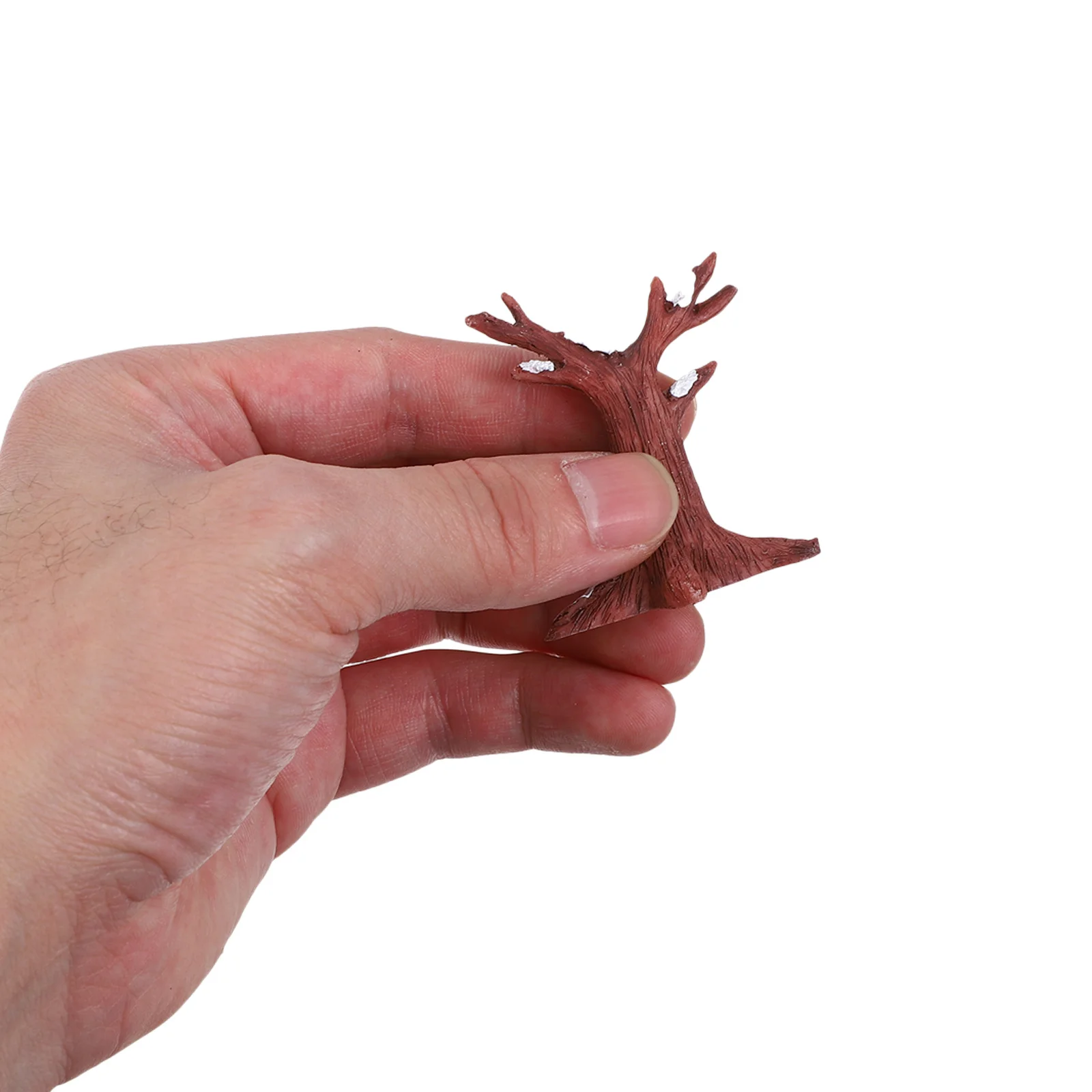 

20Pcs Miniature Glow Night Lights Luminous Resin Tree Decor Fairy Garden Landscape Resin Figures Mini Scenery Trees