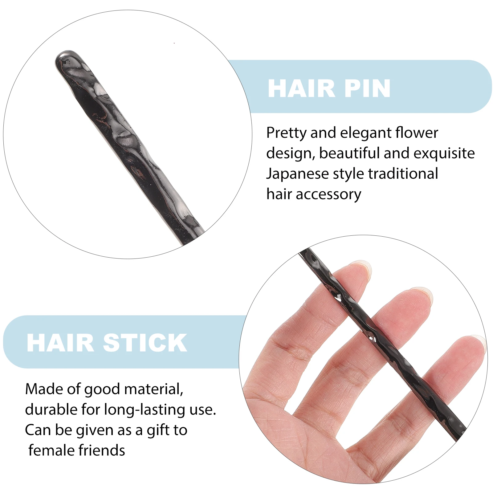 

Vintage Spider Stick Long Tool Elegant Accessory Women Buns Chinese Style Pin Lightweight Stick For Long