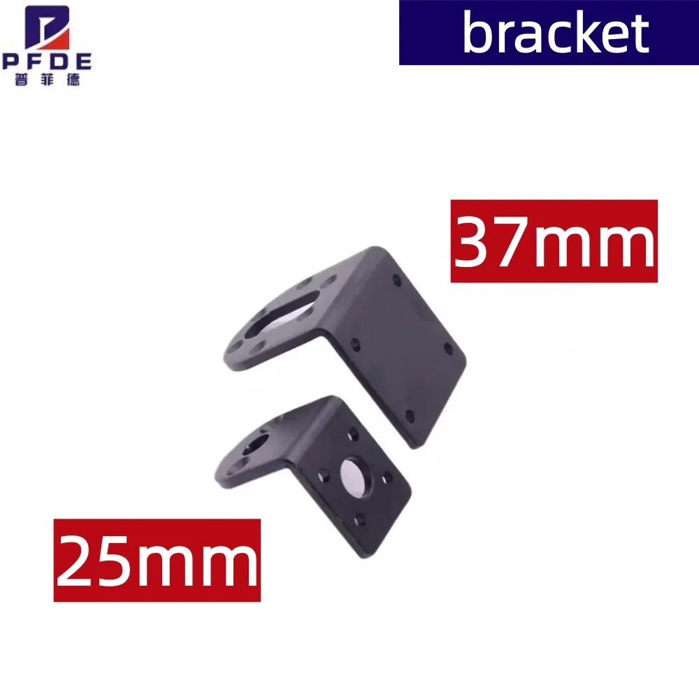 25mm/37mm Gear Motor Bracket/Support/Holder Aluminum Alloy L-Form Chassis/Base For JGA25-370/310 JGB37-550/545/520 DC Gear Motor