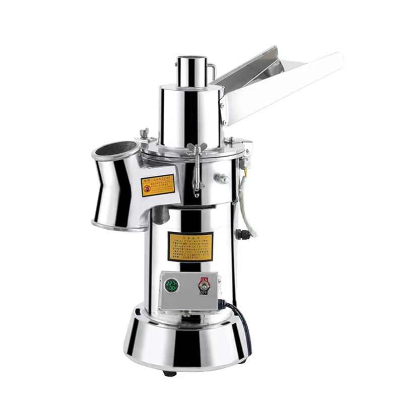 

Chinese herbal medicine pulverizer Commercial ultra-fine grinding machine Flow type powder machine Dendrobium notoginseng