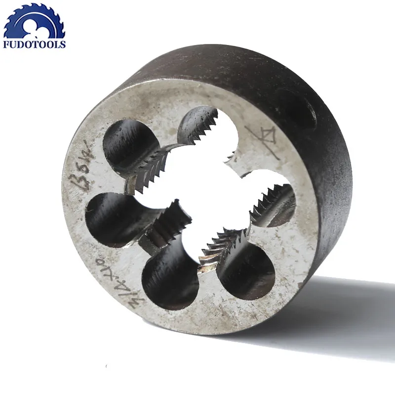 Alloy Steel Made Threading Die, BSW Standard, Thread Maker para Hard Metal, Workpiece Threading, 3/4 "-10, 1Pc, Frete Grátis