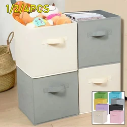 4Pcs Storage box Home Clothing Underwear Storage Organizer Non Woven Fabric Storage Bin Kid Toy Cabinet drawer organization