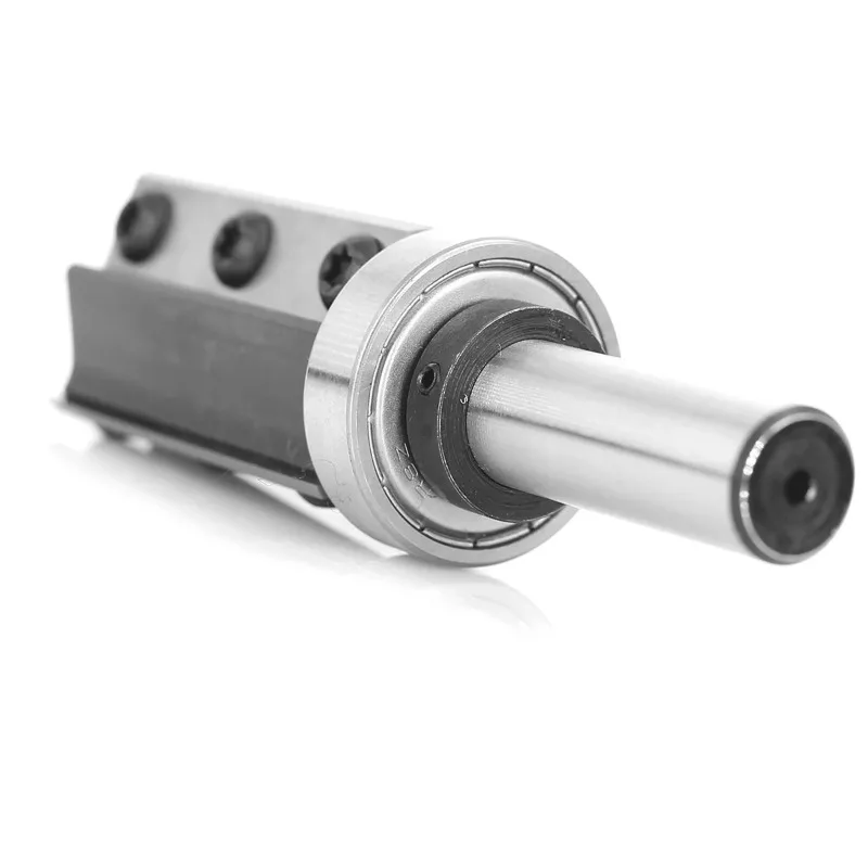 12mm handle type blade head,top and bottom bearing templates flush cutting blade head,3-channel hard alloy insert, flush cutting