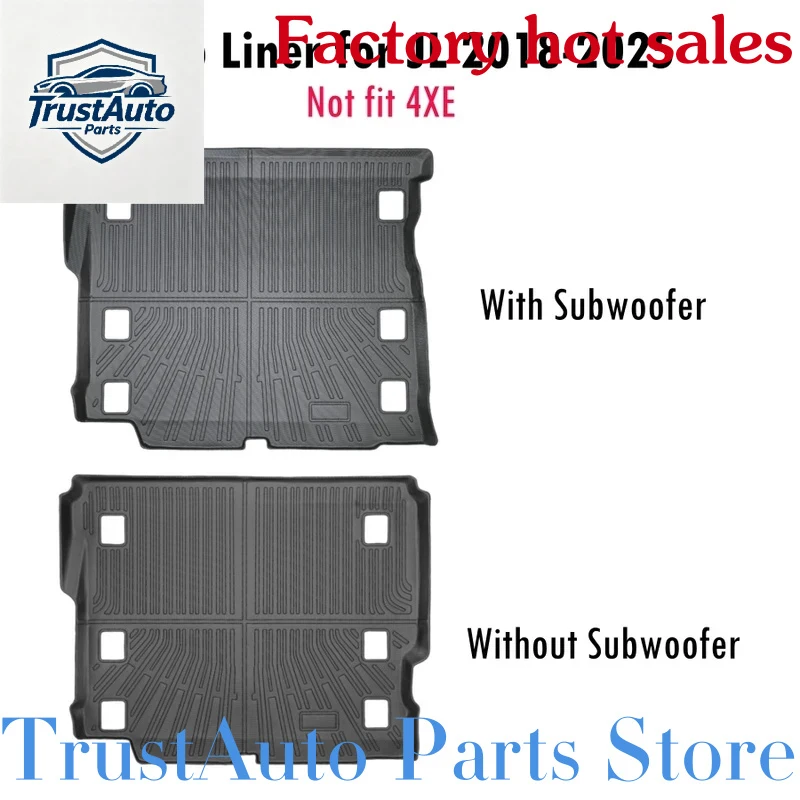 TrustAuto Parts Store Is Having A Hot SaleTPE Cargo Liner & Backrt JL 4-Door - All Weather Trunk Seatback Protect