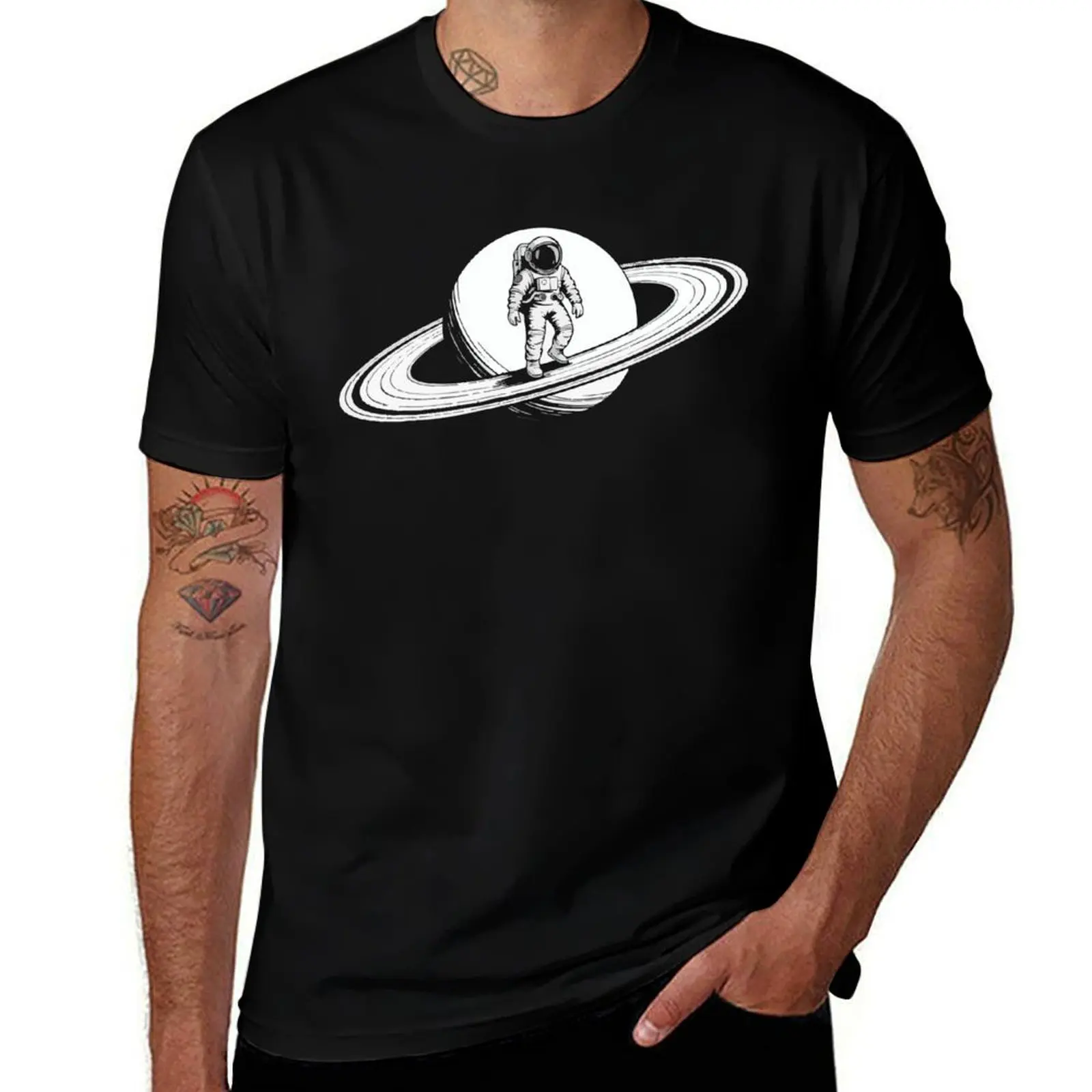 

AstroNautian Above Jupiter By ItalianFreak T-Shirt vintage clothes affliction shirts sweat clothes Short sleeve tee men