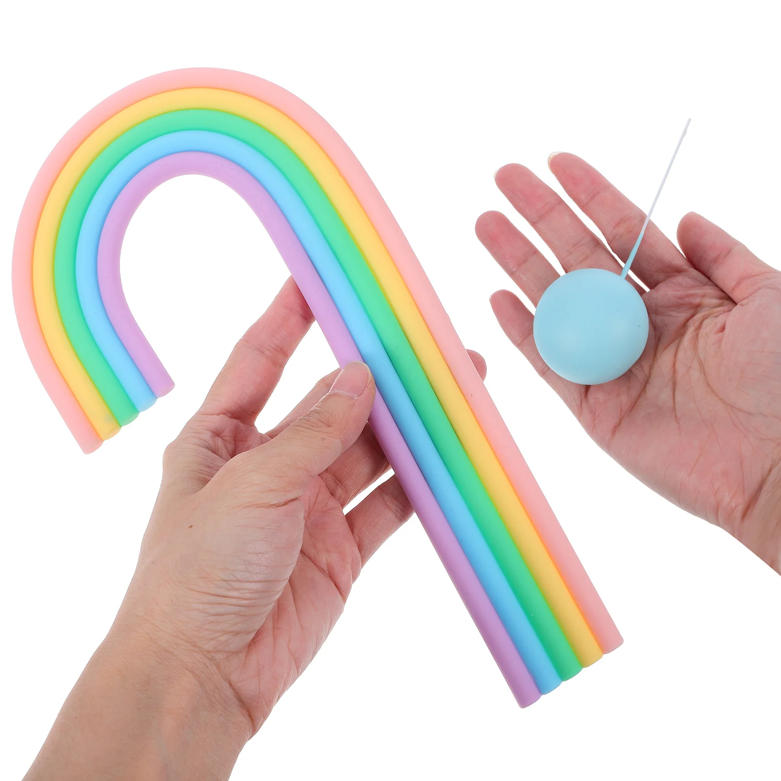 

28pcs Cake Decorations Colorful Plastic Toppers Supplies Birthday Party Balls Pastel Sweet Picks Women Crafts Favors Home Cake