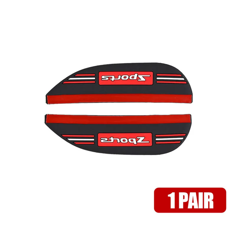 1 Pair Car Rearview Mirror Rain Guard Sport Type Sun Visor Eyebrow Guard Car Mirror Side Rain Shield Universal Decor Accessories