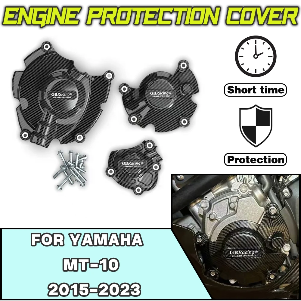 

For YAMAHA MT-10 2015 2016 2017 2018 2019 2020-2023 For GBRacing Motorcycle modification accessories Engine Protection Cover