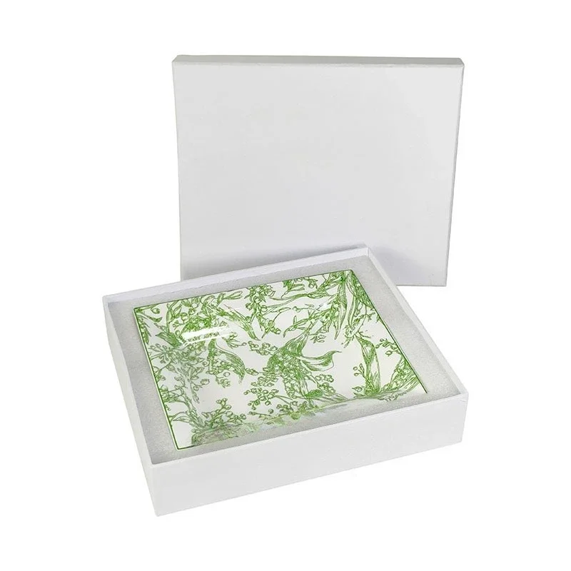 Bone china large storage tray, ashtray, creative personalized home use