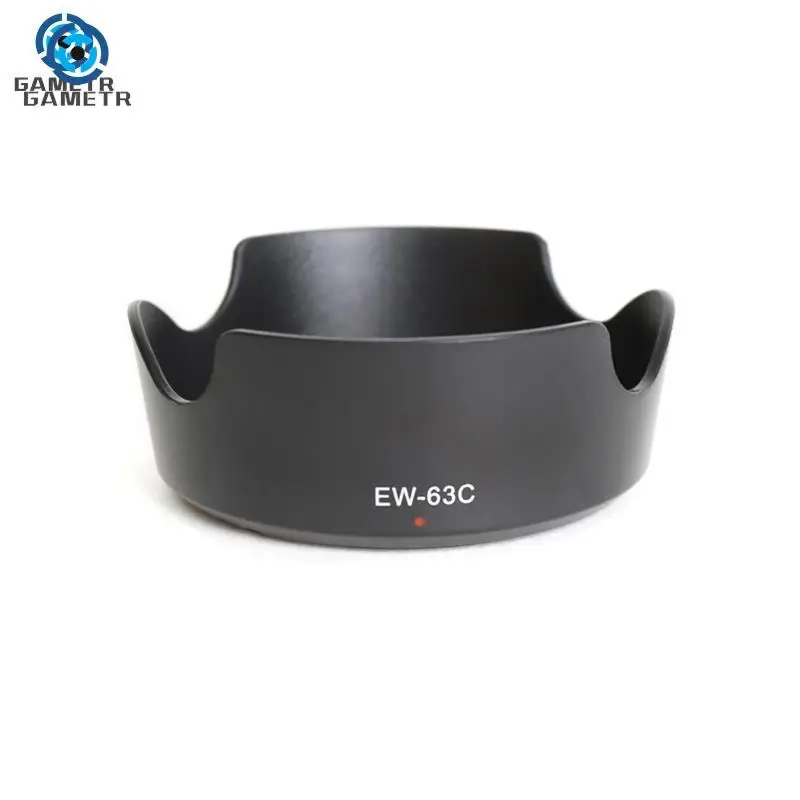 EW-63C ที่ย้อนกลับได้58มม. ew63c เลนส์ฮูดสำหรับ EF-S 18-55มม. f/ 3.5-5.6เป็น STM ใช้ได้700D 760D 750D 100D