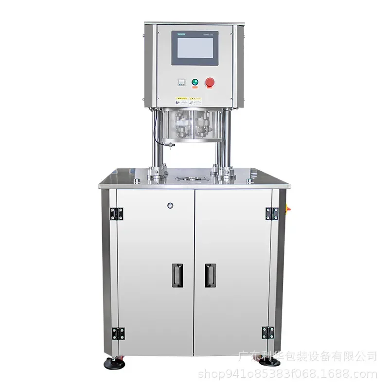 Recycling Machine 2026 Semi-automatic negative pressure vacuum canning machine, tin can vacuum canning machine, meat canning