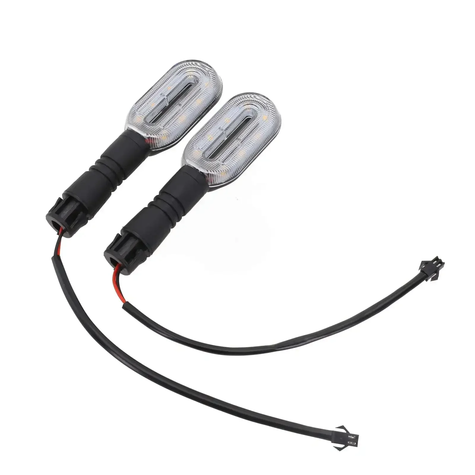 S X MM Electric Bicycle Practical To Use Easy To Use V V X MM LED Yellow Lights Light Pair Ebike Light Throttle Control Set Pin