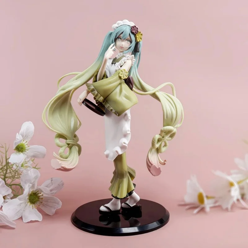 veritable-mignon-anime-hatsune-miku-barfi-matcha-couleur-rose-jupe-longue-taisho-femme-de-chambre-action-poupee-ornement-de-bureau-cadeau-de-collection