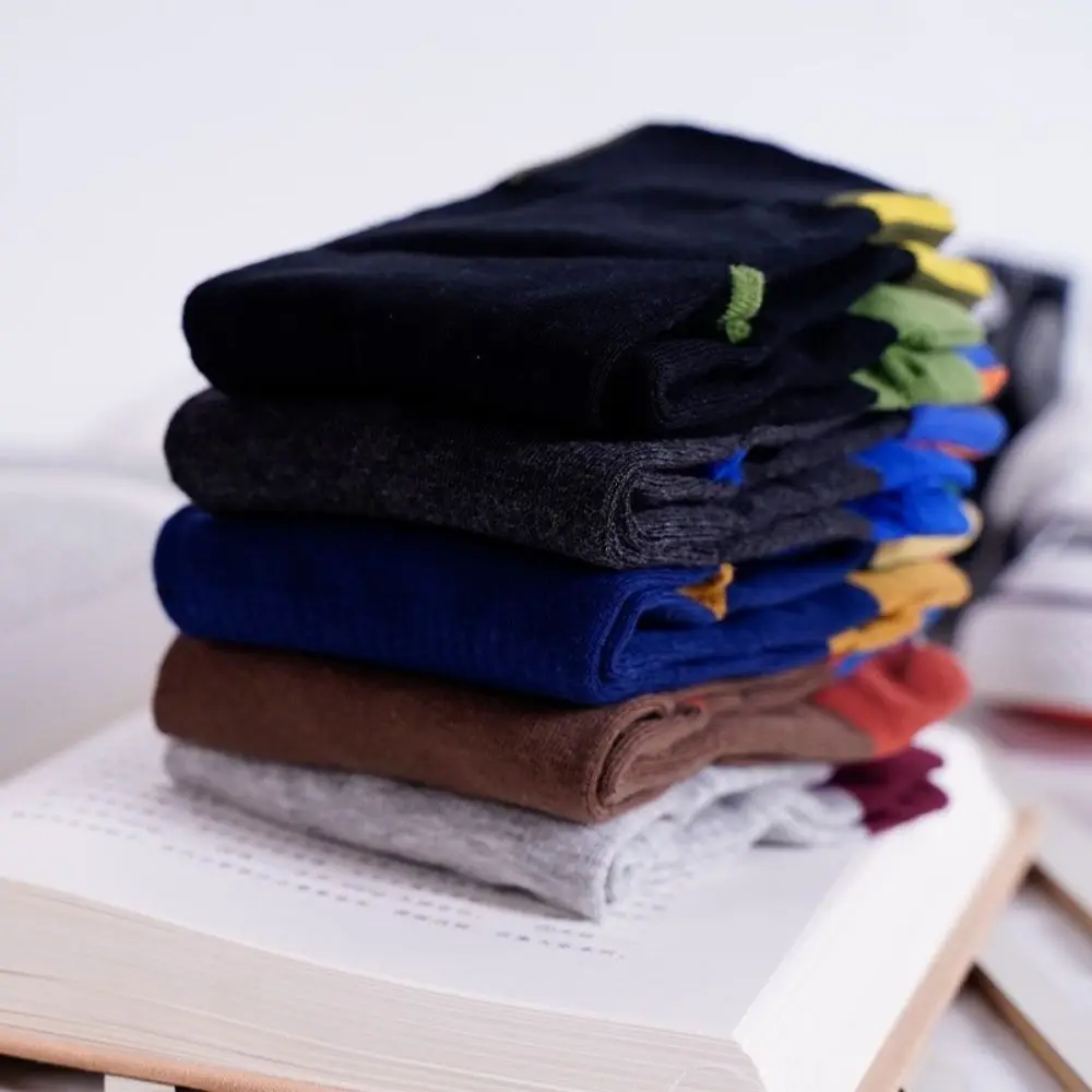 

5 Pair Fashion Comfortable Five-Toe Socks Sweat-absorbing Casual Split Toe Socks Breathable Men's Sports Socks For Man