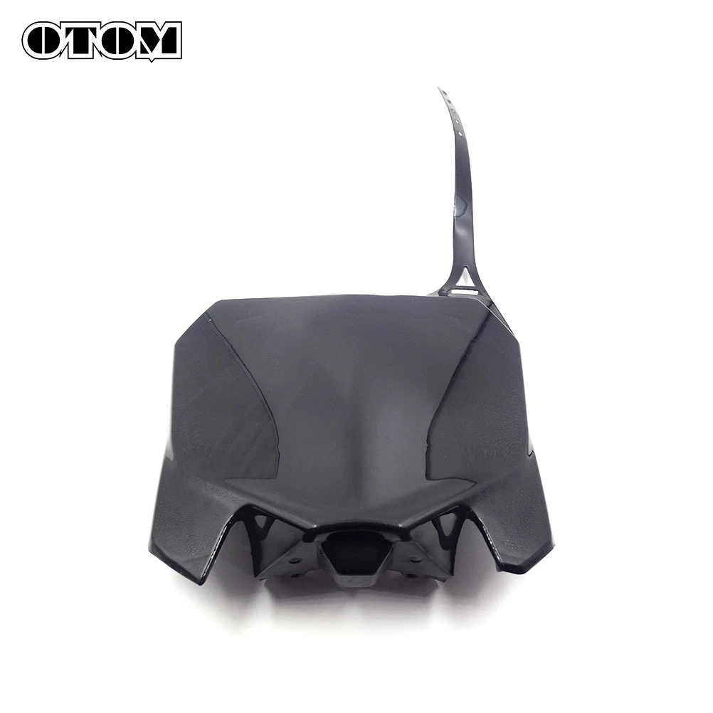 

OTOM 2013-2017 Motorcycle Front Number Plate Holder Name Panel Fairing Cover Guard For HONDA CRF250R CRF450R Pit Dirt Bike Part