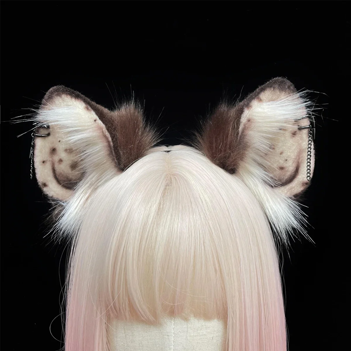 ที่คาดผมหูสัตว์จำลอง ไฮยาเนียด สำหรับแต่งกายคอสเพลย์ ฮาโลวีน คริสต์มาส เกม