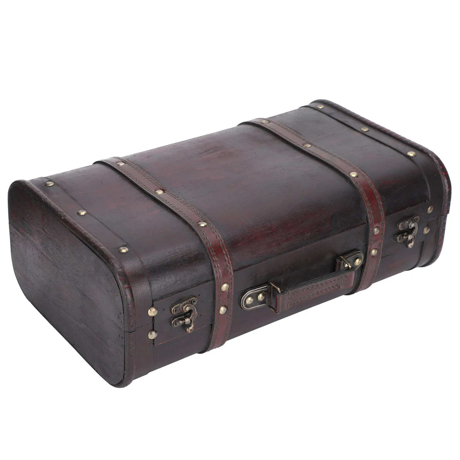 

Wooden Vintage Luggage Trunks, Suitcase Boxes, Old Fashioned Chests Case Props Craft Box