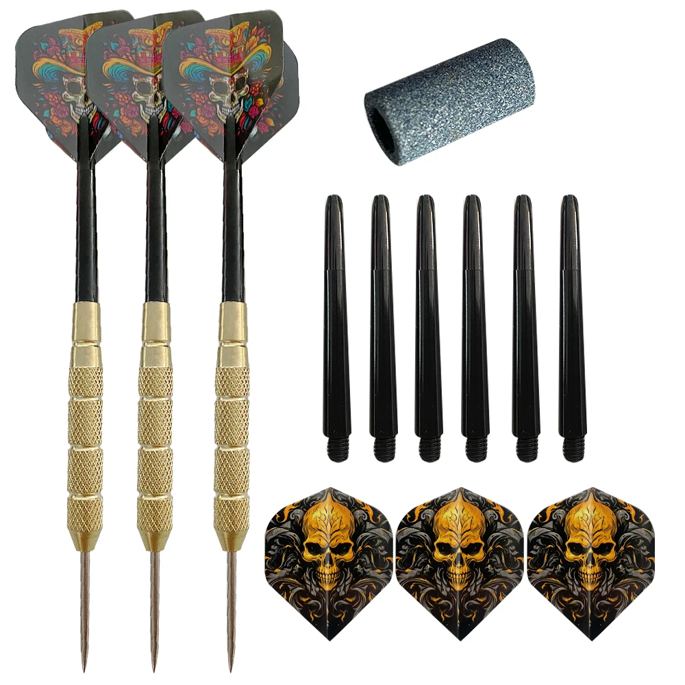 PENPEN 19g Steel Head Darts Professional Indoor Steel Head Darts Set Suitable for traditional darts games.