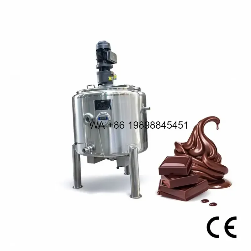 Wmwmnu Stainless Steel Chocolate Melting Mixing Drum Industrial Butter Churner Ghee Making for Food Processing